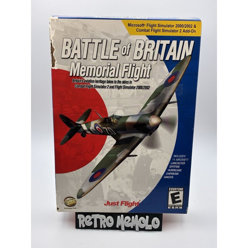 Battle Of Britain: Memorial Flight Add-on (Flight Simulator 2000/02) PC